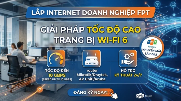 Lắp internet doanh nghiệp FPT